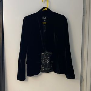 Dolce & Gabbana Vintage Velvet Blazer
